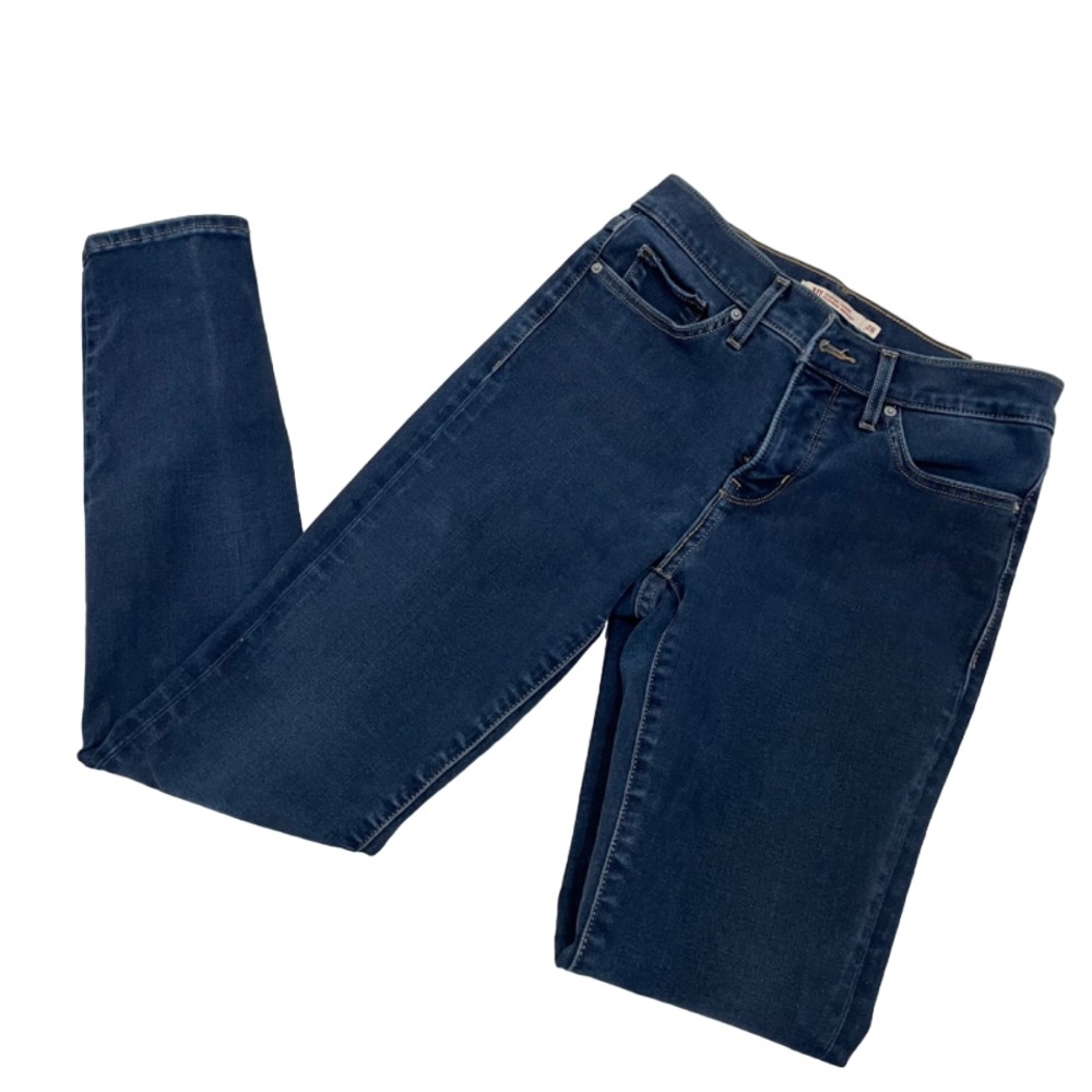 Clearance ..Levi's premium 311 Shaping Skinny Jeans size 26 deep navy wash